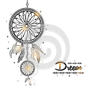 Creative Boho Style Dream Catcher.