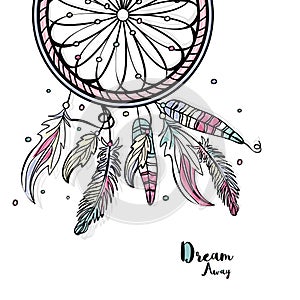 Creative Boho Style Dream Catcher.