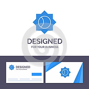 Creative Business Card and Logo template Basic, Setting, Ui Vector Illustration