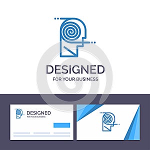 Creative Business Card and Logo template Better, Comprehension, Definition, Learning, Study Vector Illustration photo