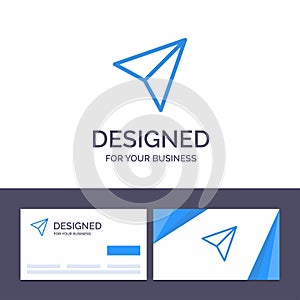 Creative Business Card and Logo template Instagram, Sets, Share Vector Illustration