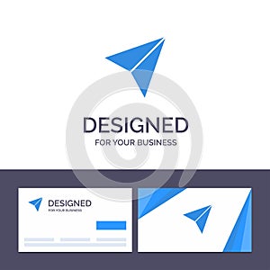 Creative Business Card and Logo template Instagram, Sets, Share Vector Illustration