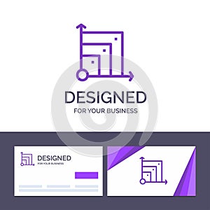 Creative Business Card and Logo template Scalable, System, Scalable System, Science Vector Illustration