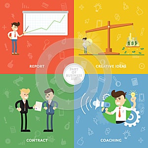 Creative business concept banner