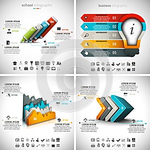 Creative business infographics