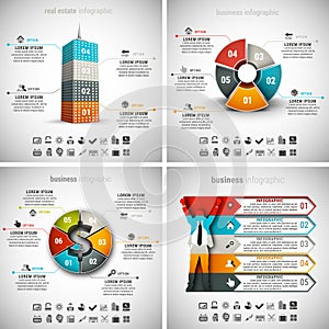 Creative business infographics