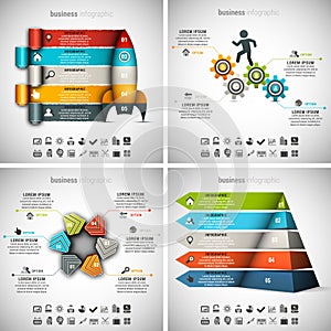 Creative business infographics