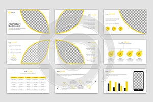 Creative business PowerPoint presentation slides template design.