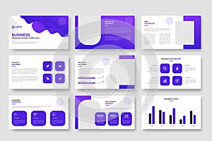 Creative business PowerPoint presentation slides template design. Use for modern keynote presentation background, brochure