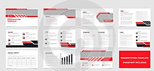 Creative business presentation slides template design. Use for modern presentation background