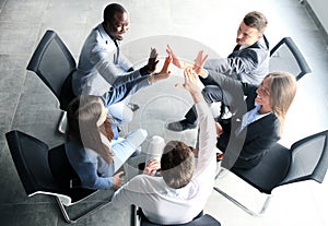 Creative business team