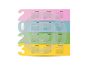 Creative calendar for 2023