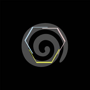 Creative ccolorful circle vector logo