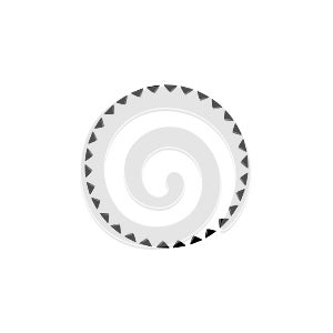 Creative colorful circle vector logo