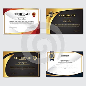 Creative Certificate of Appreciation Award Template