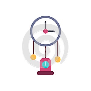 Creative Chiming Pendulum Clock Design Icon