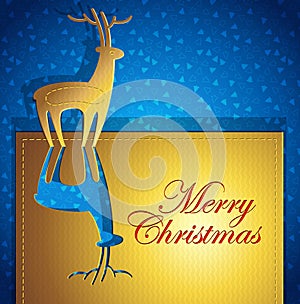 Creative Christmas greeting card