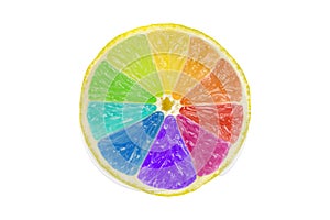 Creative Citrus Color Wheel