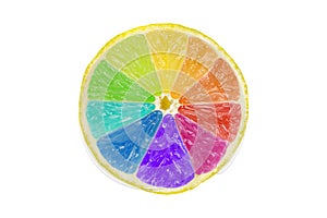 Creative Citrus Color Wheel photo