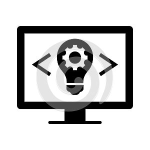 Creative code Vector Icon which can easily modify or edit