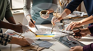 Creative Collaboration in an Art Workshop