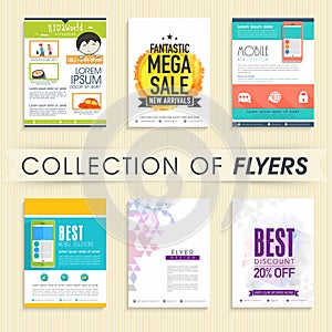 Creative collections of Flyer of Banner.