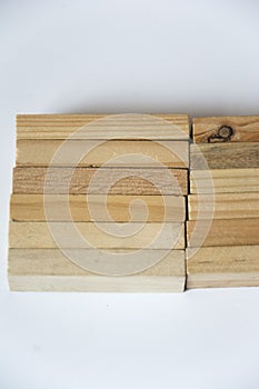 Creative combination of wood blocks