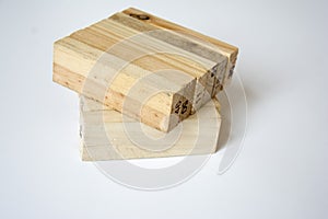 Creative combination of wood blocks