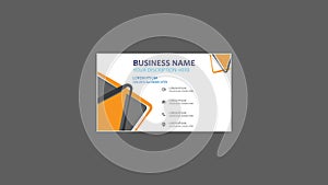 Creative company business cards templates Layout Clean Company Modern Creative Business Card Design Vector