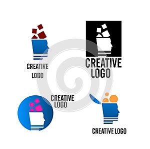 Creative company logo vector