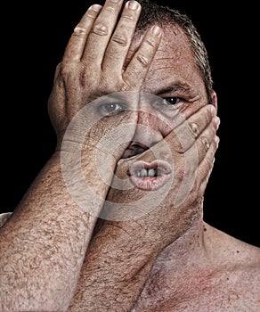 Creative concept image of freedom of speech