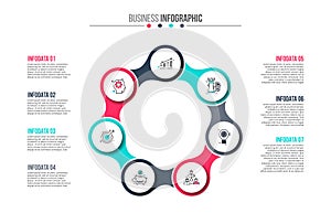 Creative concept for infographic.