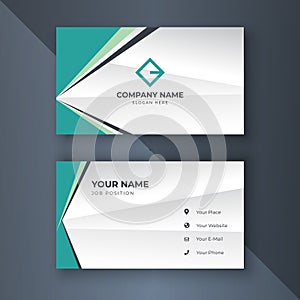 Creative coorporate business card Template modern