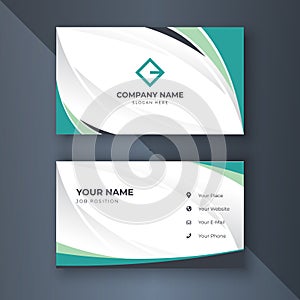 Creative coorporate business card Template modern