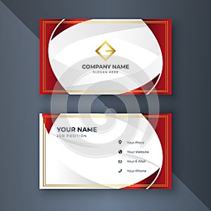 Creative coorporate business card Template modern