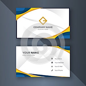 Creative coorporate business card Template modern