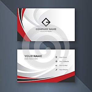 Creative coorporate business card Template modern and Clean design