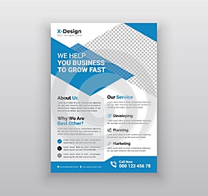 Creative corporate business flayer template