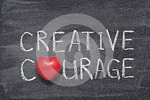 Creative courage heart