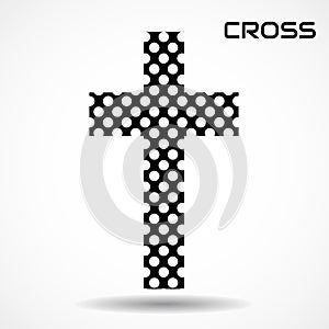 Creative Cross. Christian Symbol