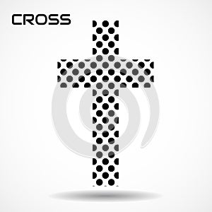 Creative Cross. Christian Symbol