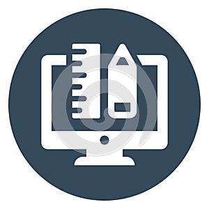 Creative, custom Isolated Vector Icon Which can easily modify or edit