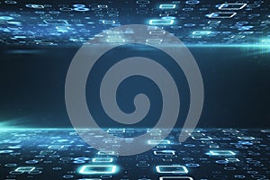 Creative dark numbers backdrop