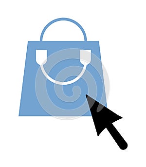 Shop bag icon