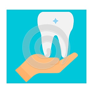 Creative Dental Care Logo on Blue Backdrop