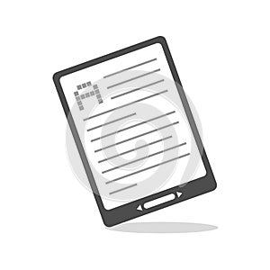 Electronic book icon