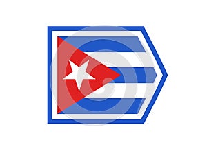 Flat Cuba icon