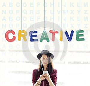 Creative Design Ideas Creativity Imagination Innovation Concept