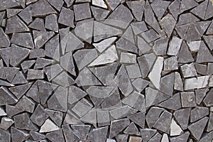 Creative design mozaic art grey