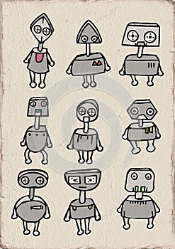 Robots illustration